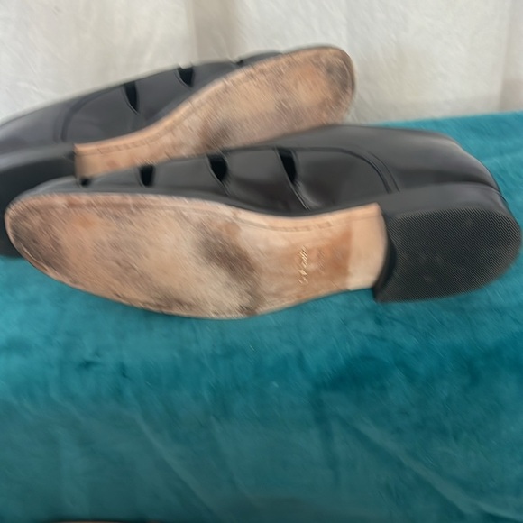 Paul Smith made in Italy Rowen Shoes Black Leather Cut Out Detail 40 - Picture 7 of 14